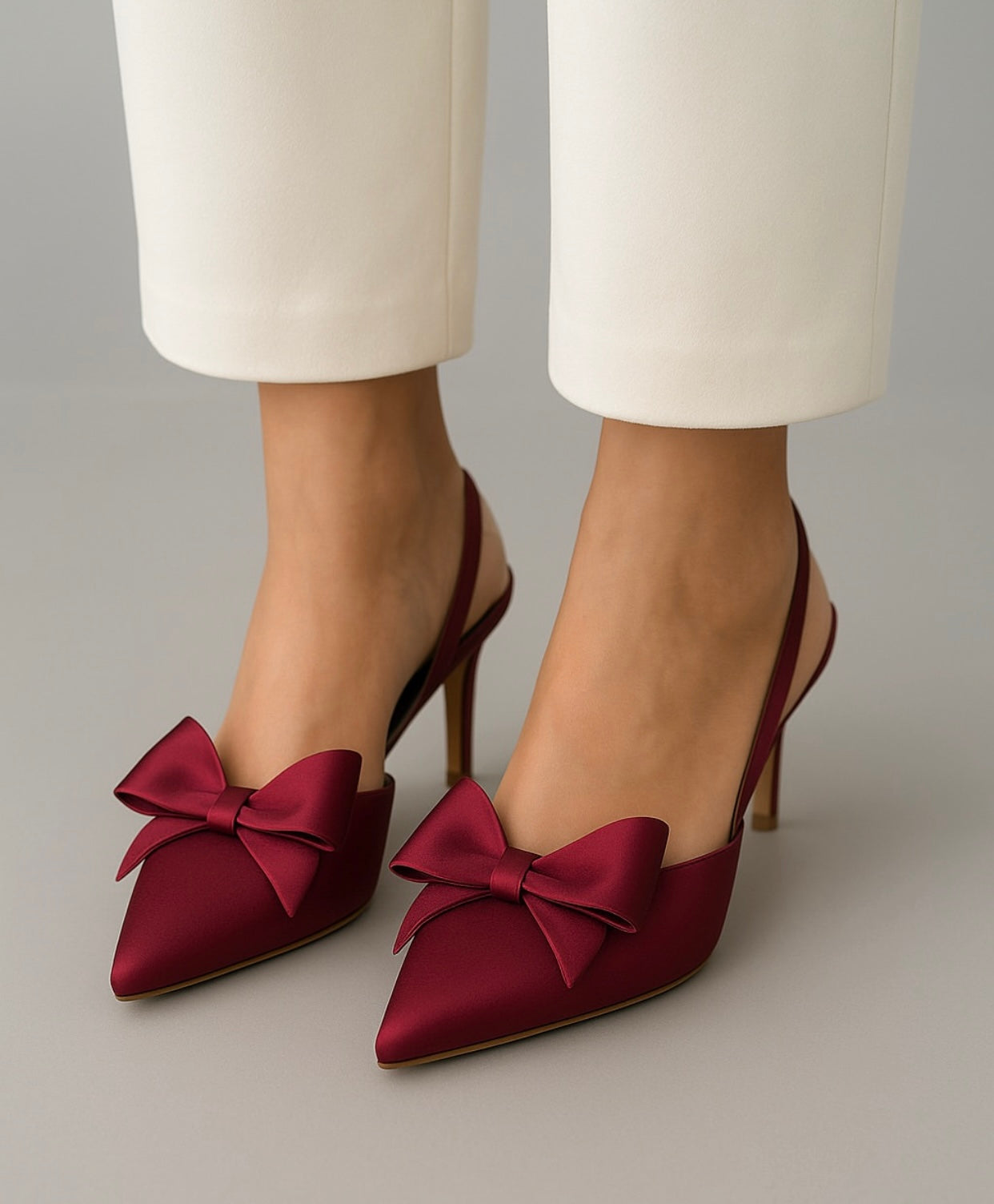 Burgundy Heel
