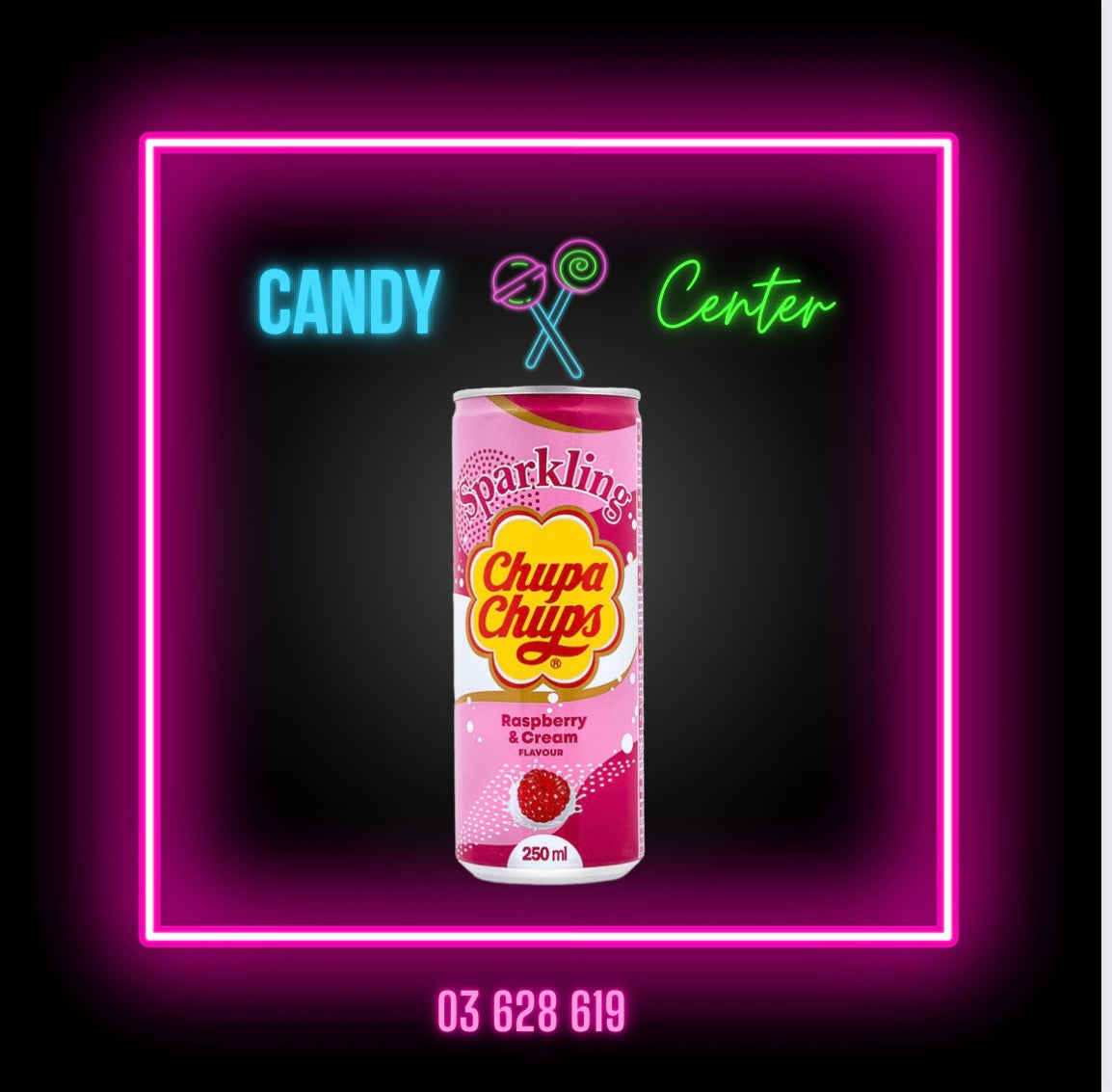 Chupa Chups Raspberry & Cream